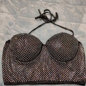 Black Sparkle Top